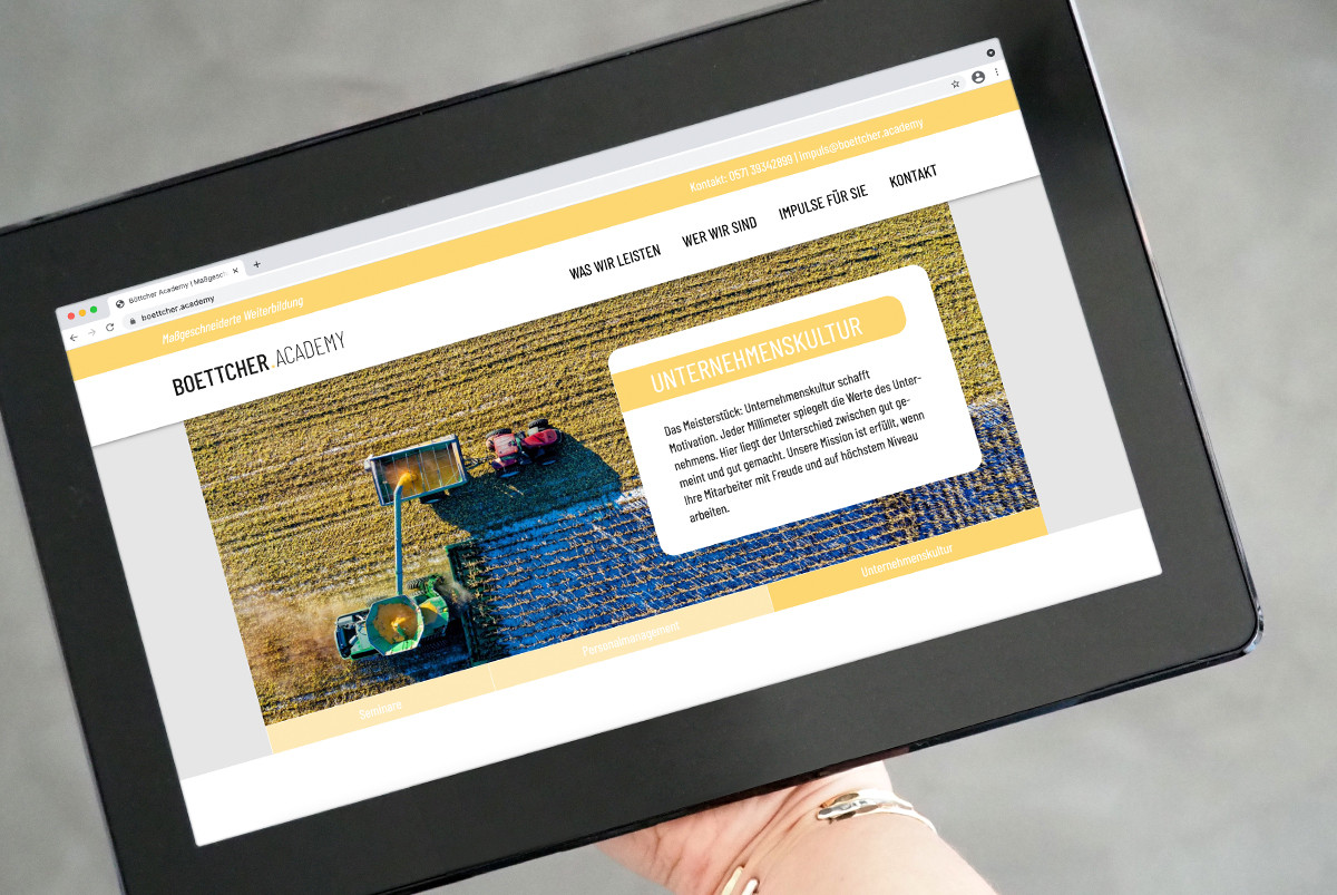 Webdesign / Webentwicklung